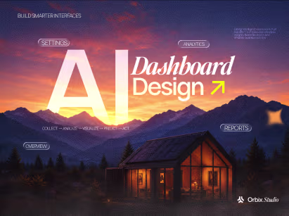 AI dashboard UI design showing predictive analytics, confidence scores, and risk indicators