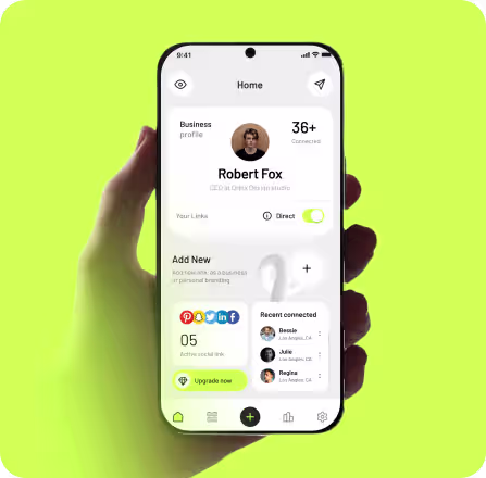 NexCard digital payment card and profile sharing mobile app case study preview thumbnail by Codeair Software Solutions