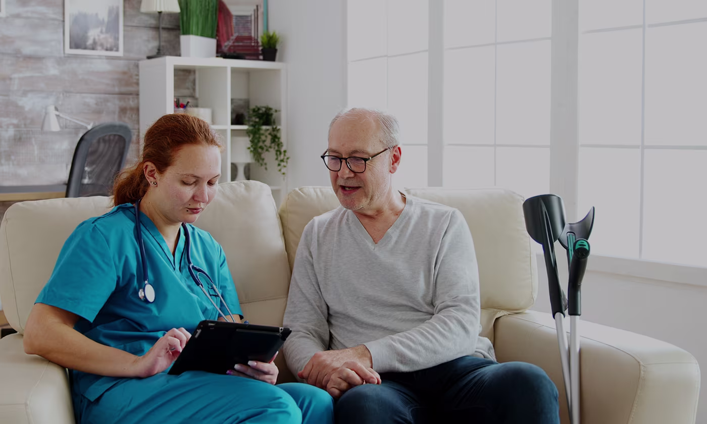 WellNest healthcare companion app case study thumbnail by Codeair Software Solutions showing daily medication tracking mobile interface for elderly patients and caregivers